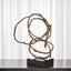 Uttermost Accessories Talya Interlinking Sculpture in Brass House of Isabella UK