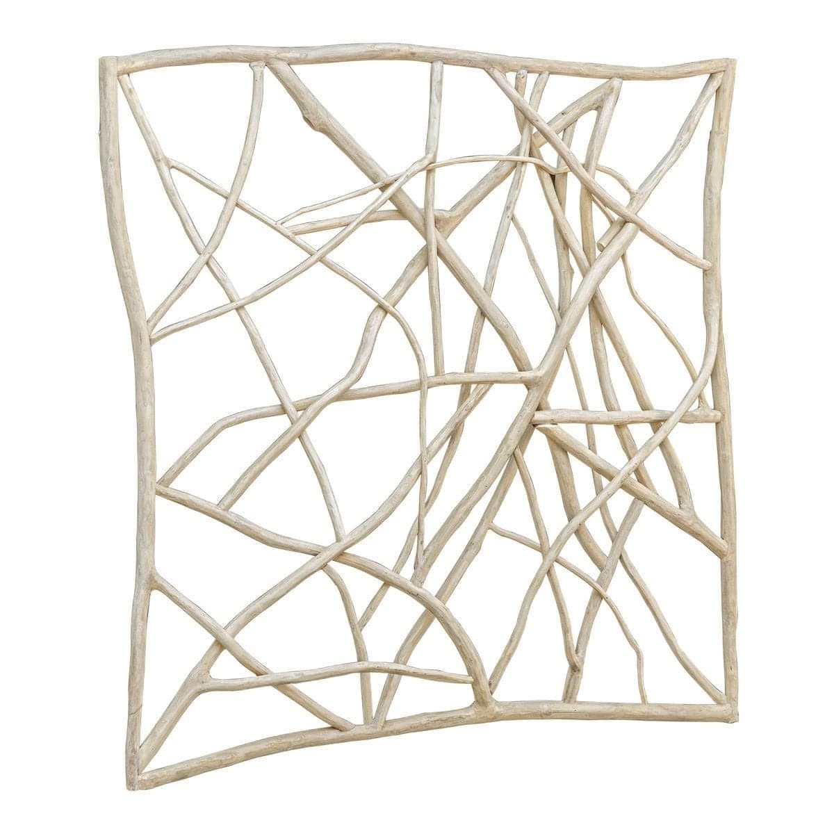 Uttermost Accessories Tangled Up Outdoor Teak Wall Decor House of Isabella UK