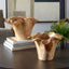Uttermost Accessories Teak Flow Natural Outdoor Bowl House of Isabella UK