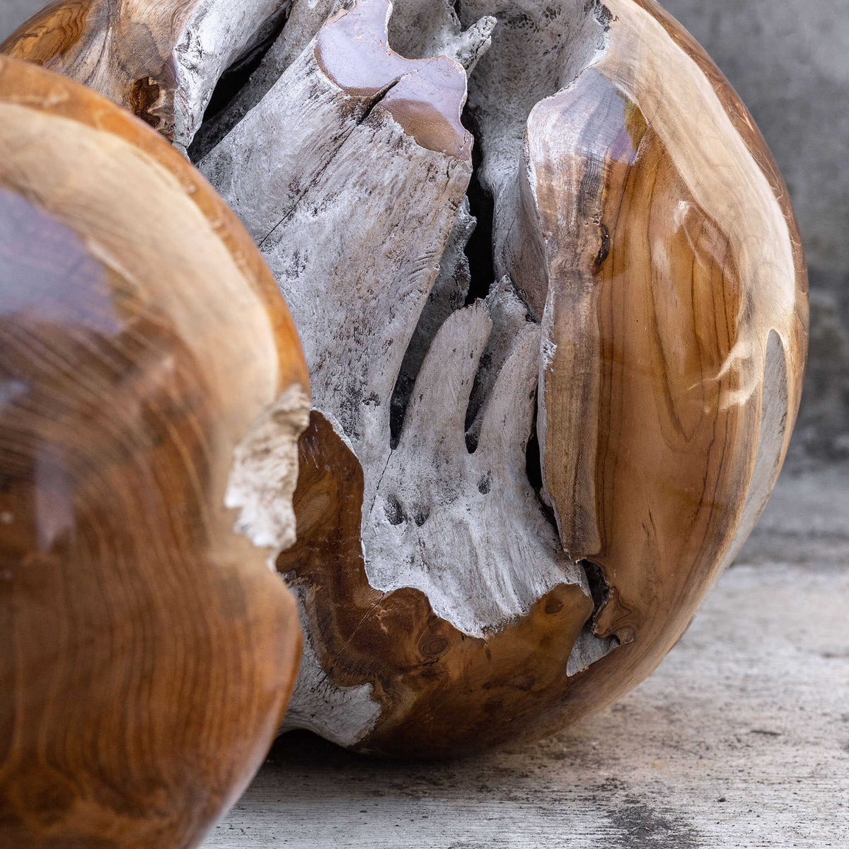 Uttermost Accessories Teak Rounds, S/2 House of Isabella UK