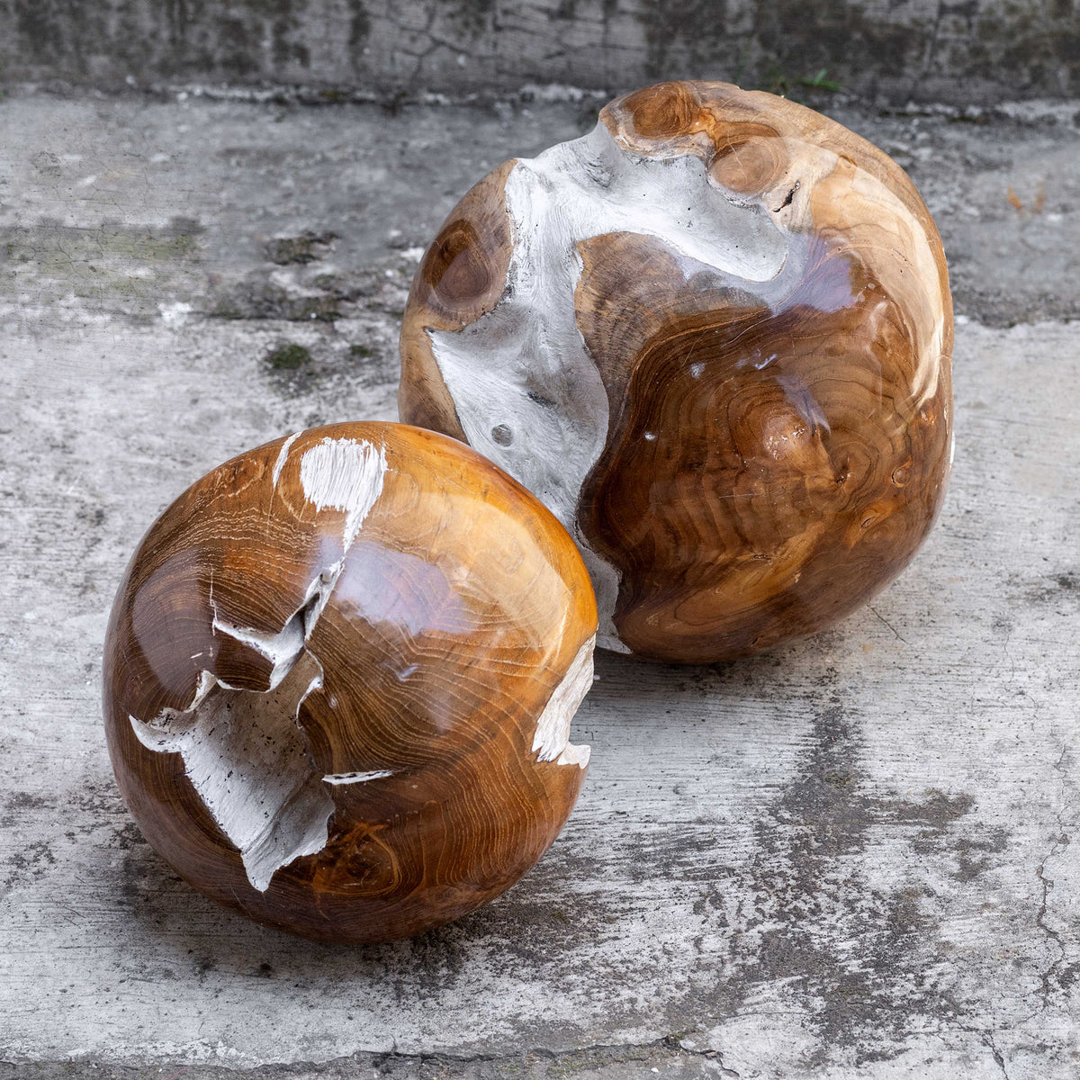 Uttermost Accessories Teak Rounds, S/2 House of Isabella UK