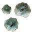 Uttermost Accessories Teo Wall-Mounted Wooden Bowls in Blue - Set of 3 House of Isabella UK