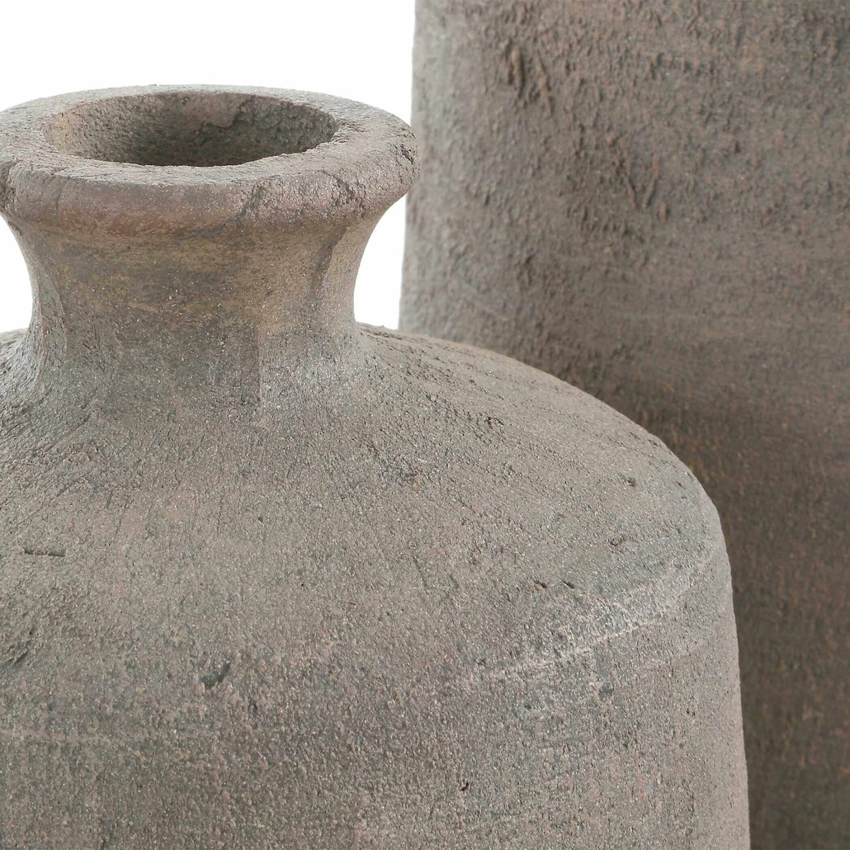 Uttermost Accessories Terrene Clay Vases, Set of 2 House of Isabella UK