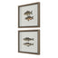 Uttermost Accessories The Catch Framed Fish Prints Set of 2 House of Isabella UK