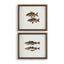 Uttermost Accessories The Catch Framed Fish Prints Set of 2 House of Isabella UK