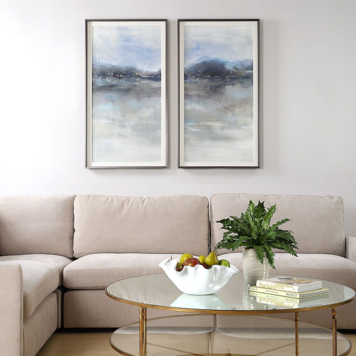 Uttermost Accessories Thinking Of You Landscape Prints, Set of 2 House of Isabella UK