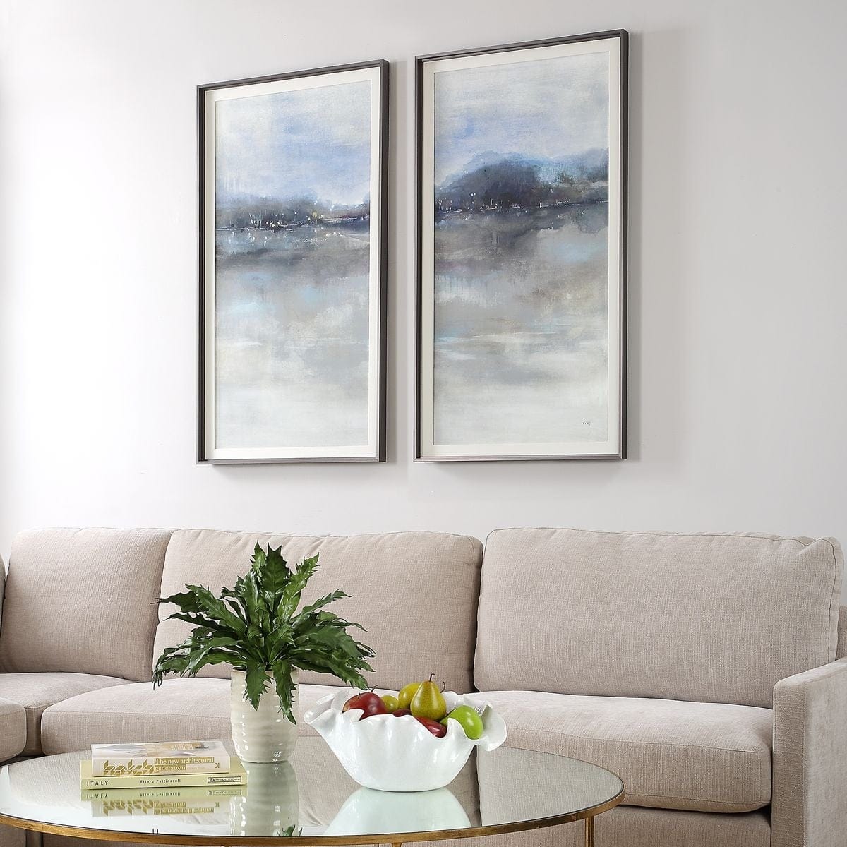 Uttermost Accessories Thinking Of You Landscape Prints, Set of 2 House of Isabella UK
