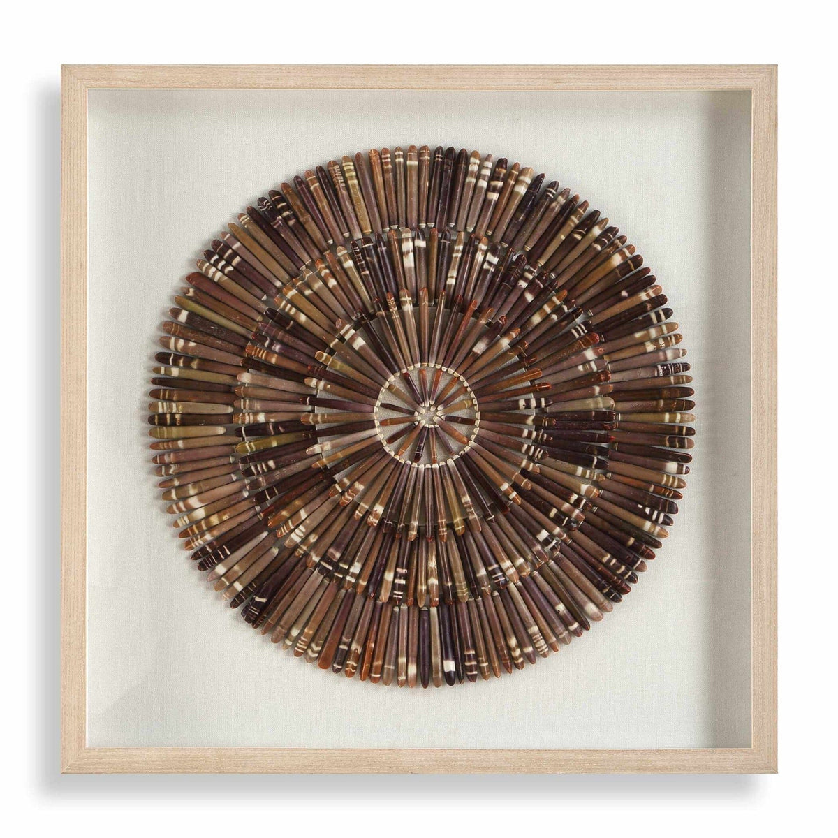 Uttermost Accessories Tiger Sea Urchin Shadow Box House of Isabella UK