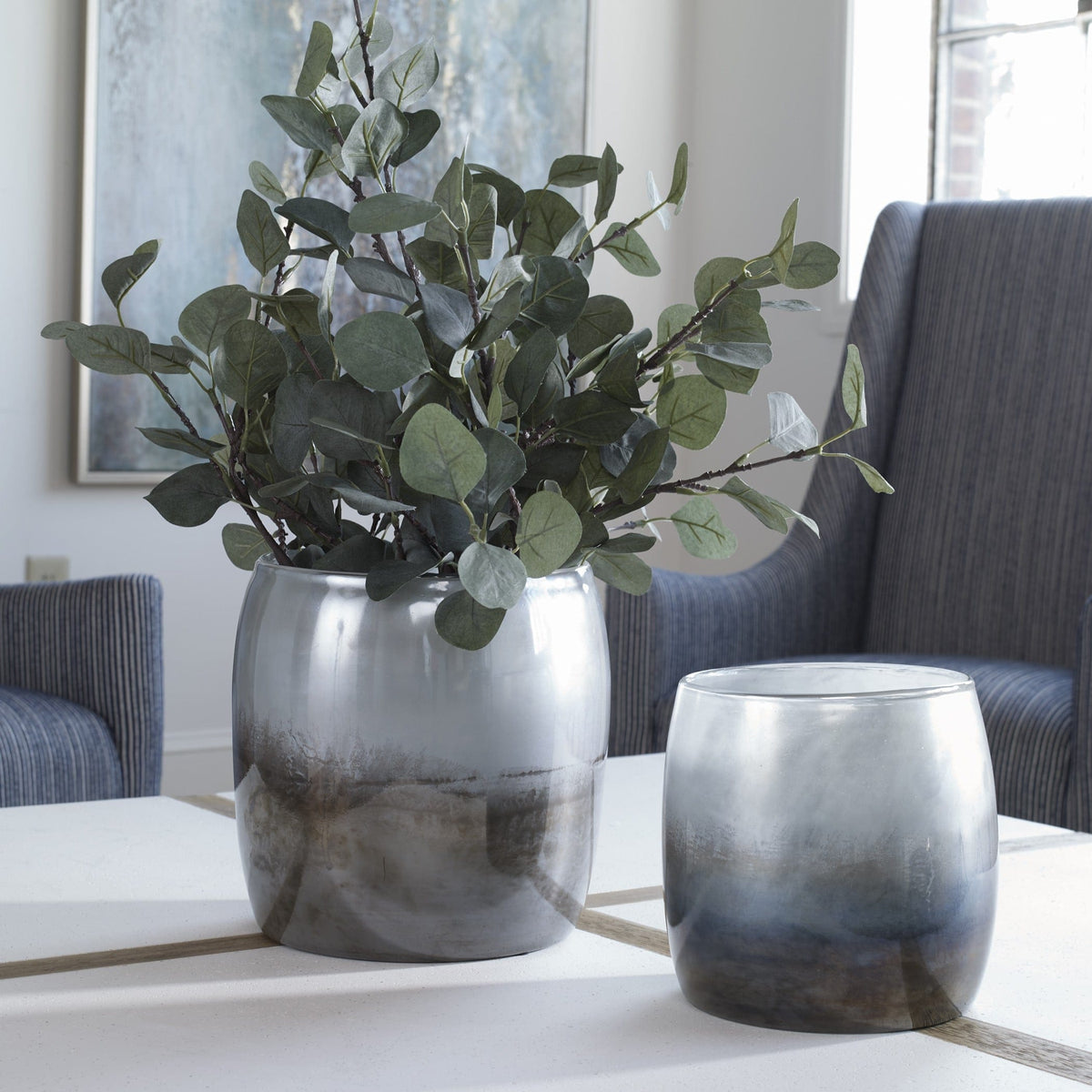 Uttermost Accessories Tinley Blown Glass Bowls, S/2 House of Isabella UK