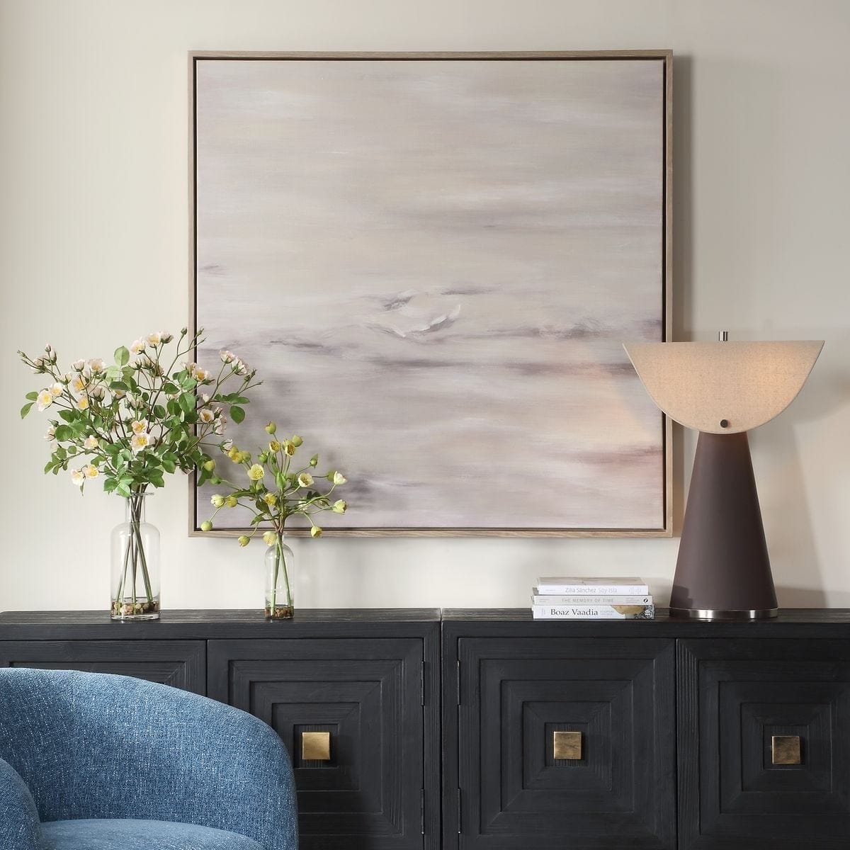 Uttermost Accessories Trance Hand Painted Abstract Art House of Isabella UK