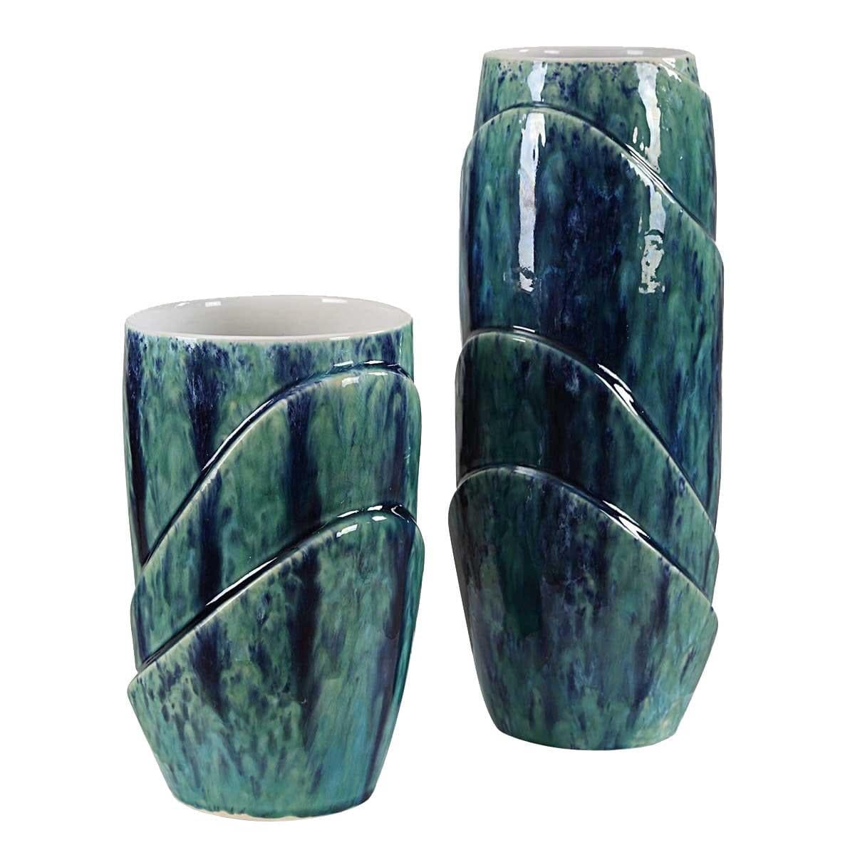 Uttermost Accessories Tranquil Duo, Vases Set of 2 House of Isabella UK