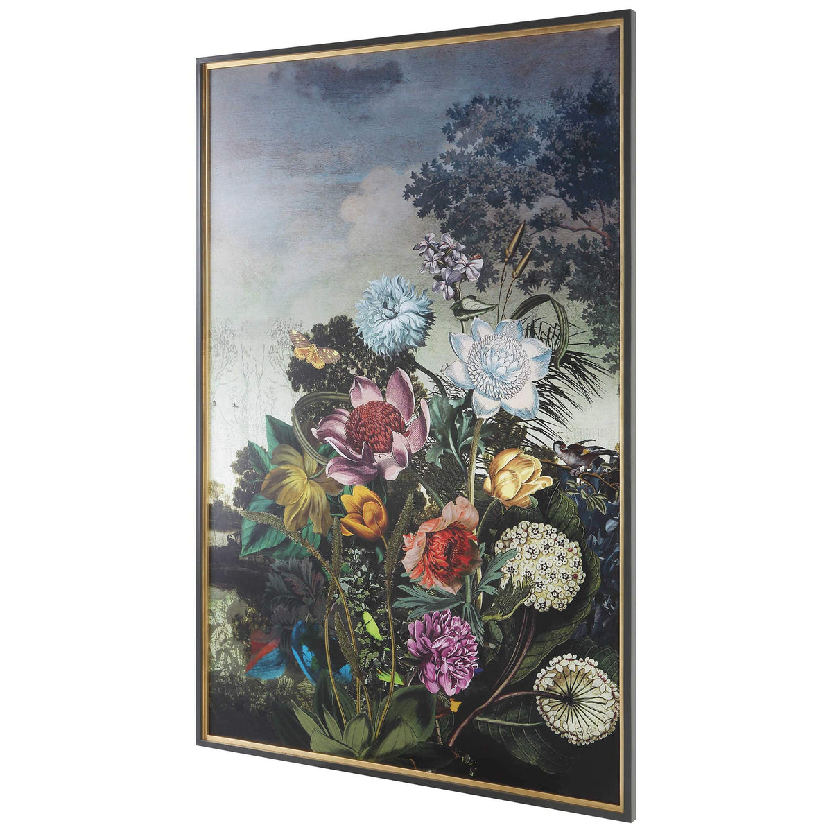 Uttermost Accessories Tranquil Garden Fantasy Framed Print House of Isabella UK