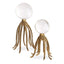 Uttermost Accessories Under the Sea Octopus Ornament in Brass - Set of 2 House of Isabella UK