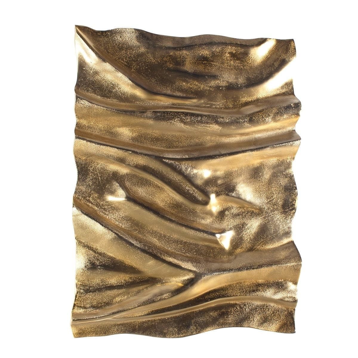 Uttermost Accessories Undulate Outdoor Gold Wall Panel House of Isabella UK