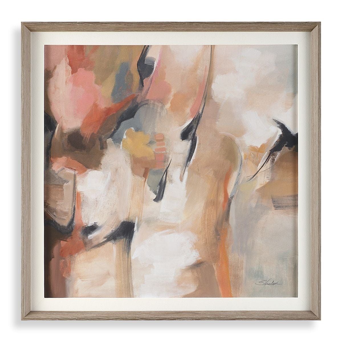 Uttermost Accessories Uphill Framed Abstract Print House of Isabella UK