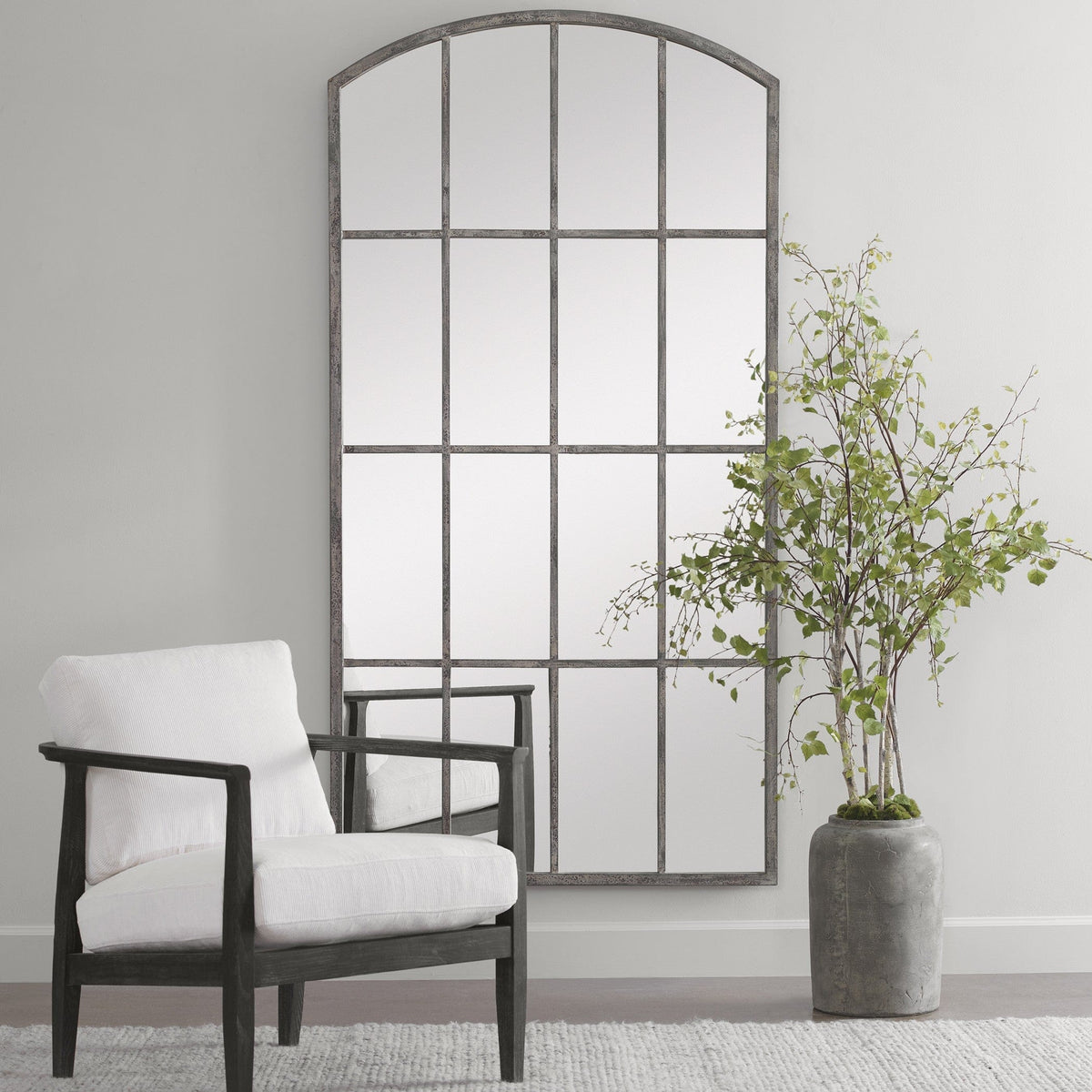 Uttermost Aldis Potted River Birch.