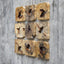 Uttermost Bahati Wood Wall DÃ©cor in Natural, Set of 9.