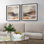 Uttermost Cinnamon Shore Framed Prints Set of 2.