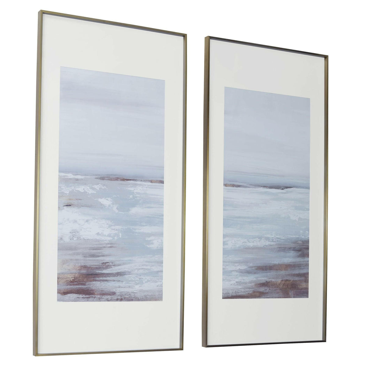 Coastline Framed Prints, S/2.