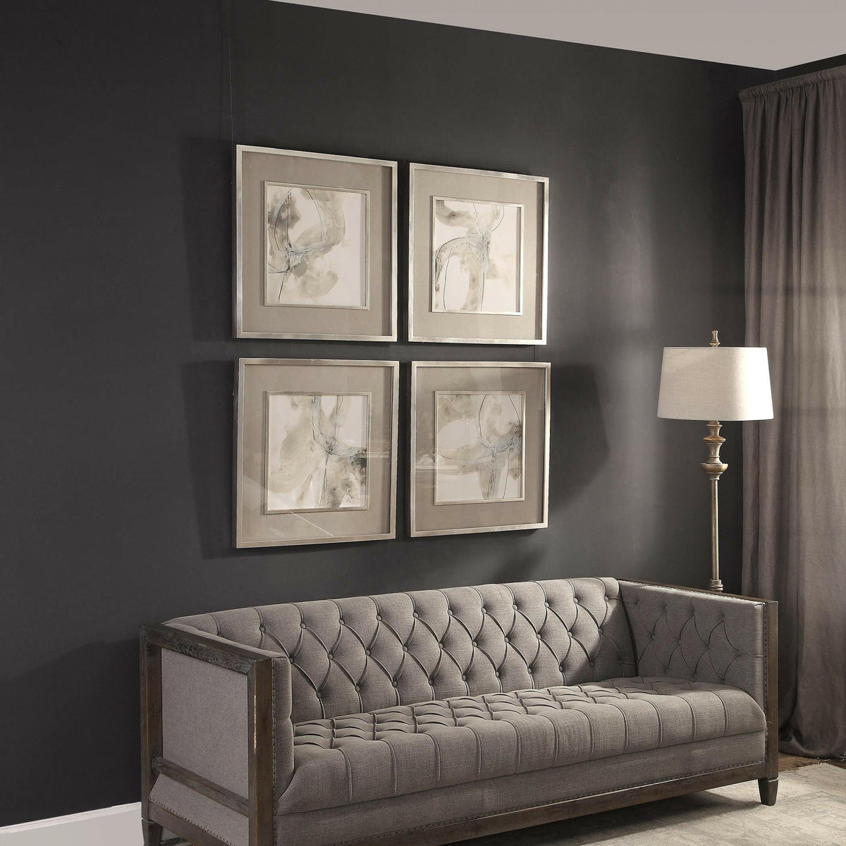 Divination Abstract Art, S/4.