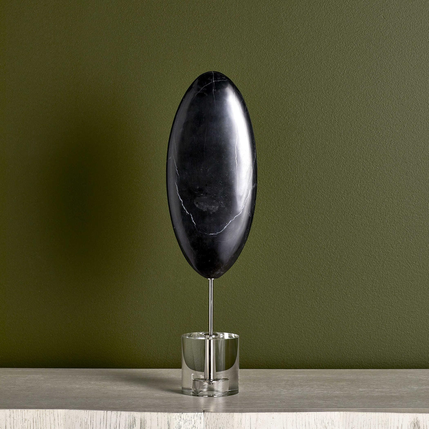 Uttermost Accessories Uttermost Ellipse Sculpture - Black House of Isabella UK