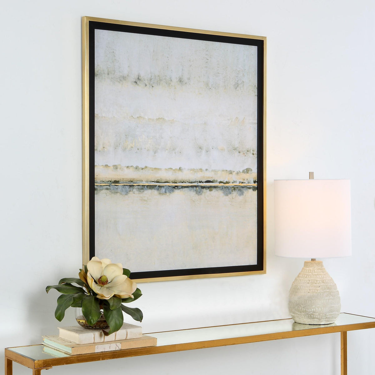 Uttermost Gilded Horizon Framed Print.