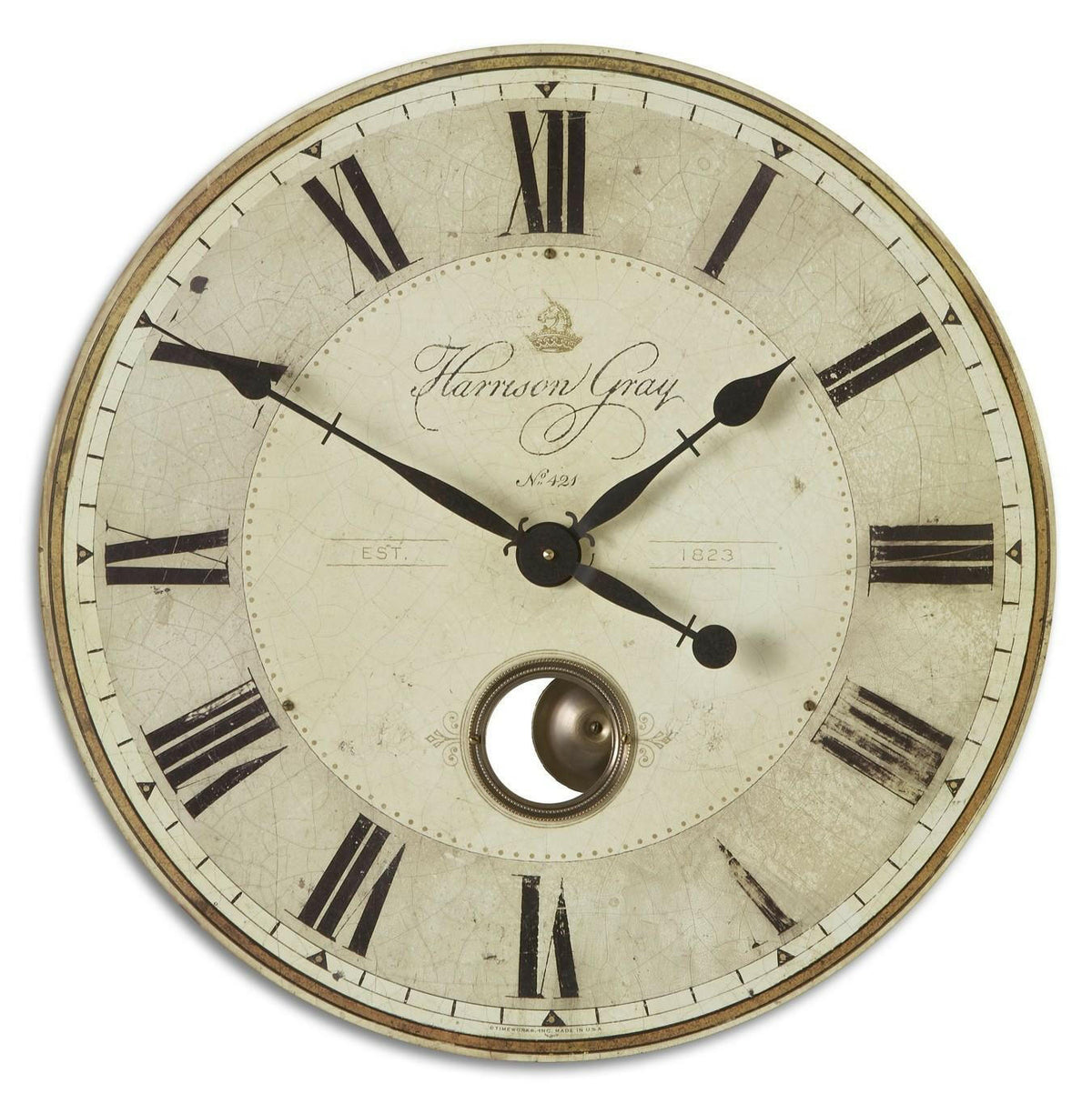 Harrison Gray 23" Clock.