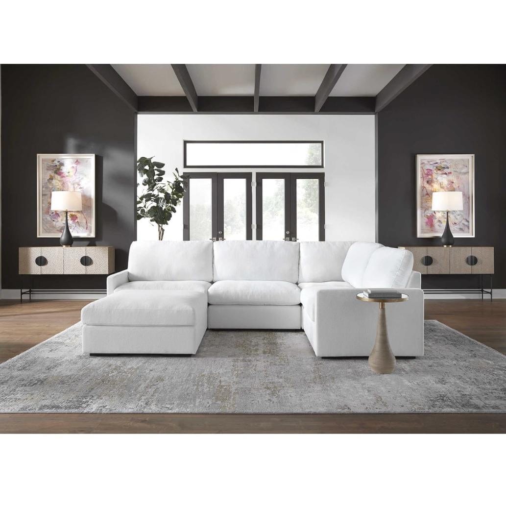 Uttermost Metropolitan Rush Abstract Prints, Set of 2.