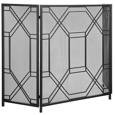 Uttermost Accessories Uttermost Rosen Geometric Fireplace Screen House of Isabella UK