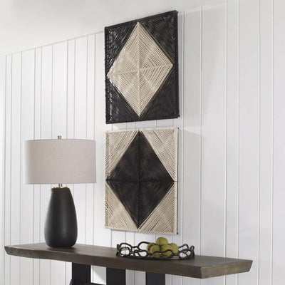 Uttermost Accessories Uttermost Seeing Double Rope Wall Squares, S/2 House of Isabella UK