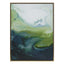 Uttermost Serene Green Framed Abstract Art.