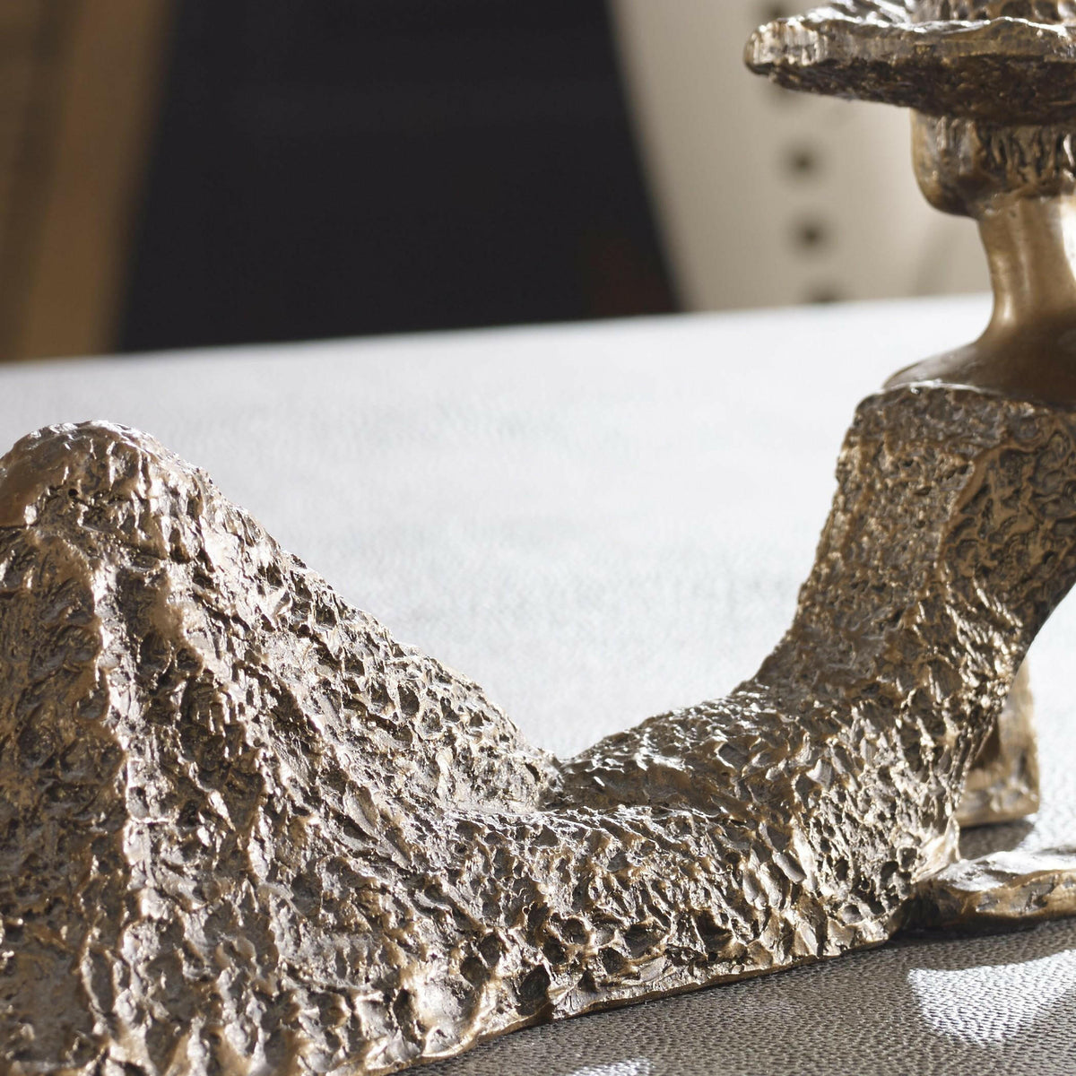 Summer Days Antique Bronze Sculpture.