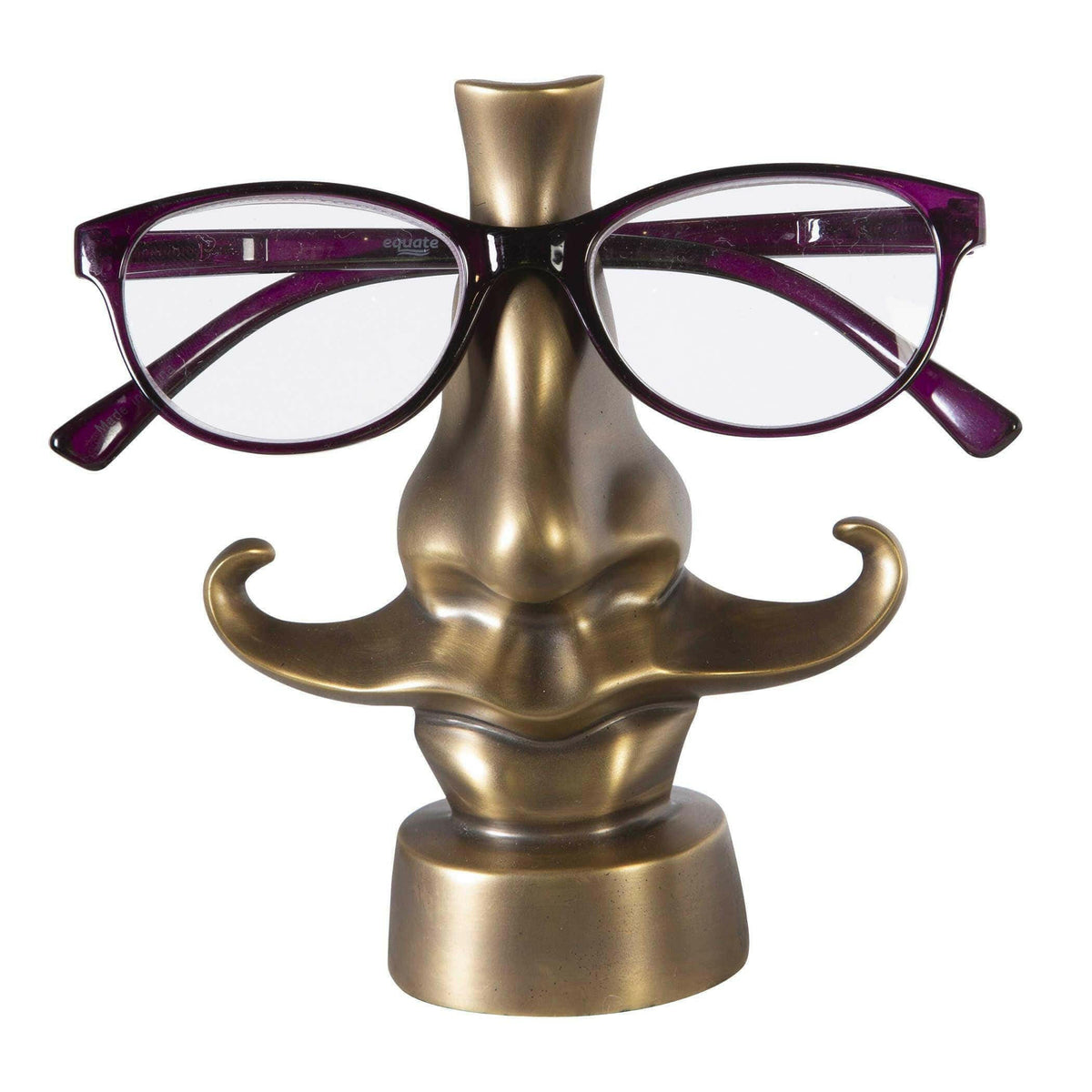 the Eyes Have It Glasses Stand Handlebar - Brass.