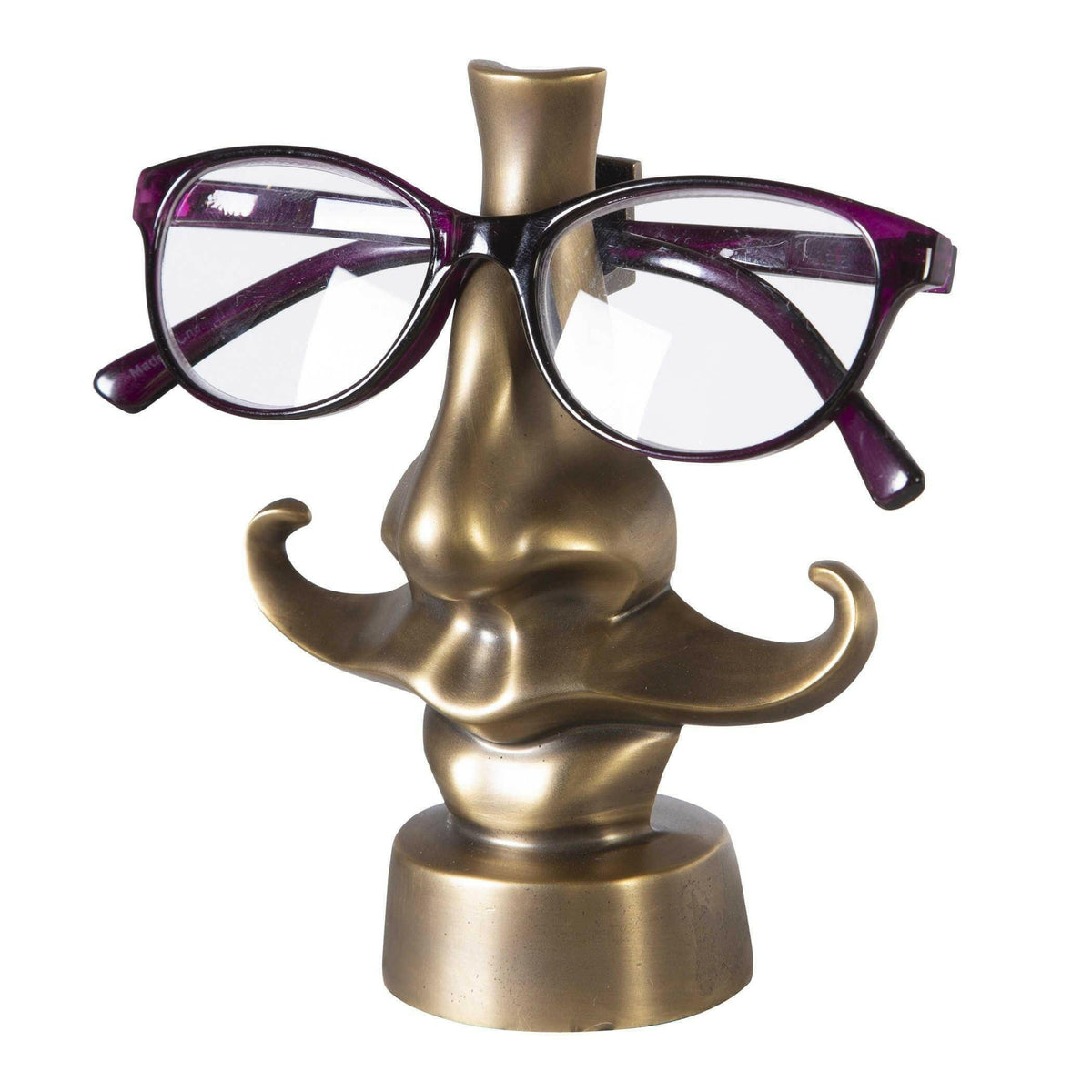 the Eyes Have It Glasses Stand Handlebar - Brass.