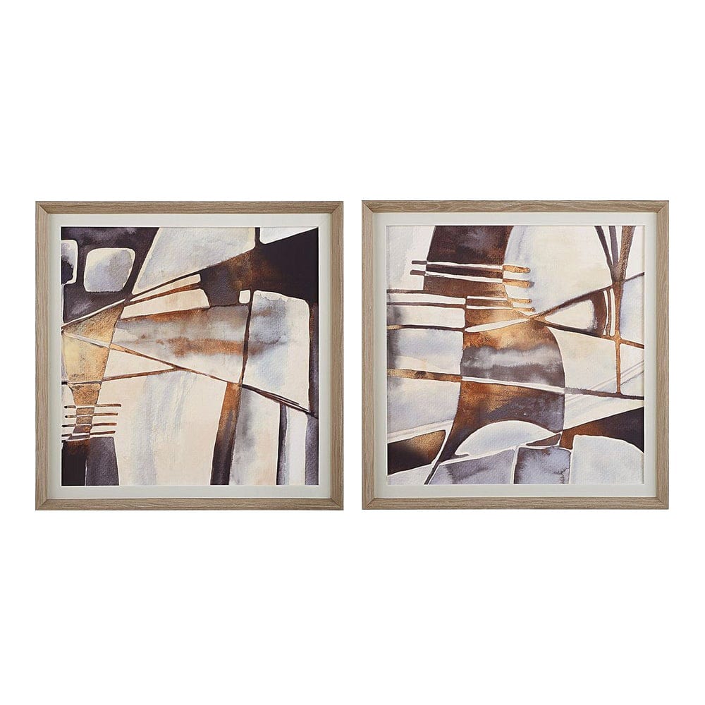 Uttermost Vetrina Framed Prints Set of 2.