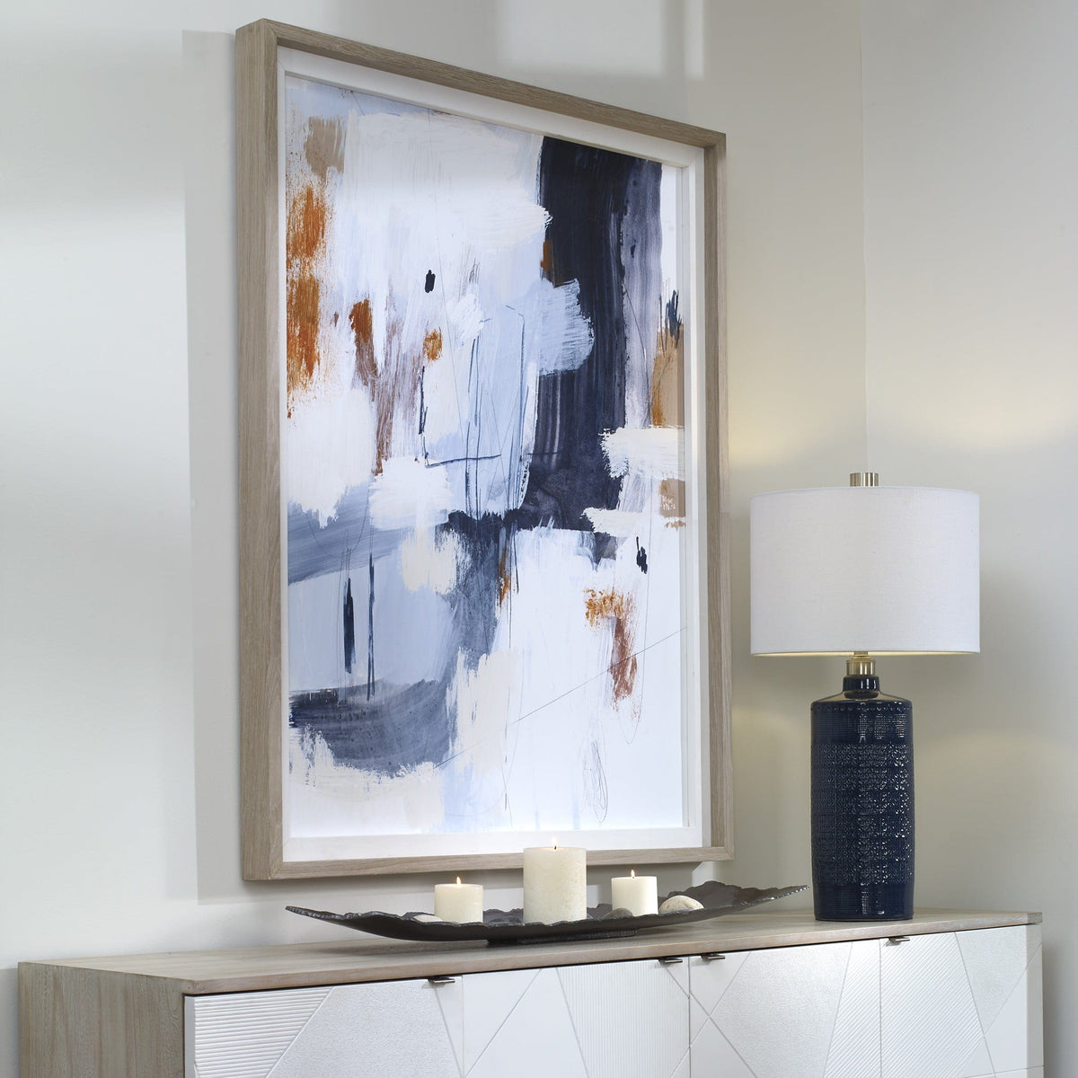 Uttermost Accessories Variant Abstract Framed Print House of Isabella UK