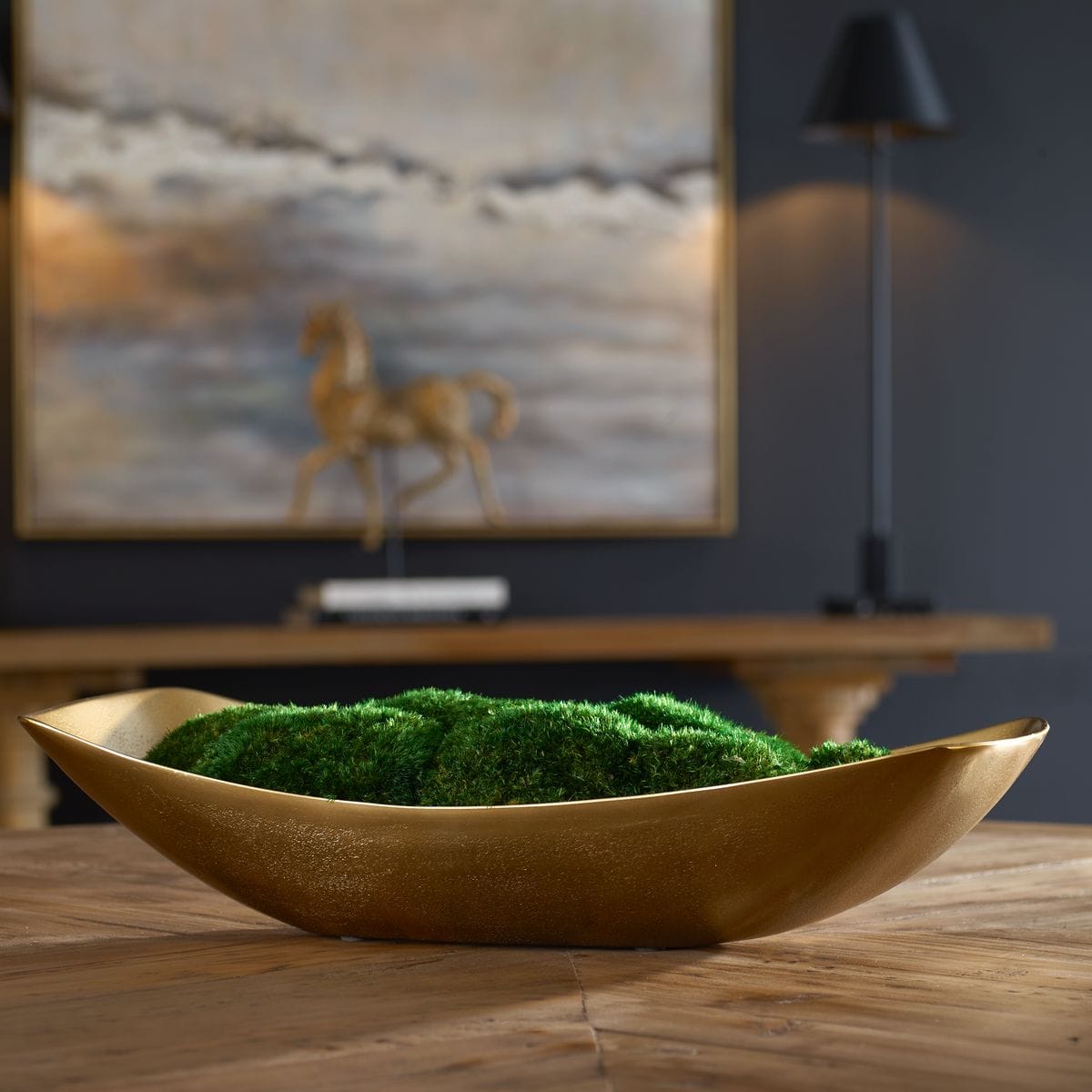 Uttermost Accessories Venice Moss Centrepiece House of Isabella UK