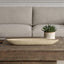 Uttermost Accessories Vessel Cast Ivory Canoe Bowl House of Isabella UK
