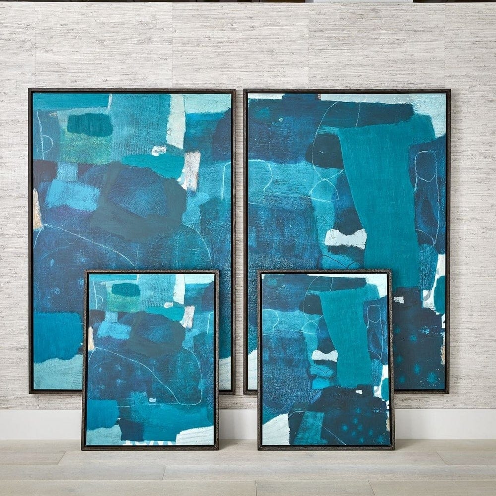 Uttermost Accessories Wait Until Dusk Framed Canvas Diptych Large Set of 2 House of Isabella UK