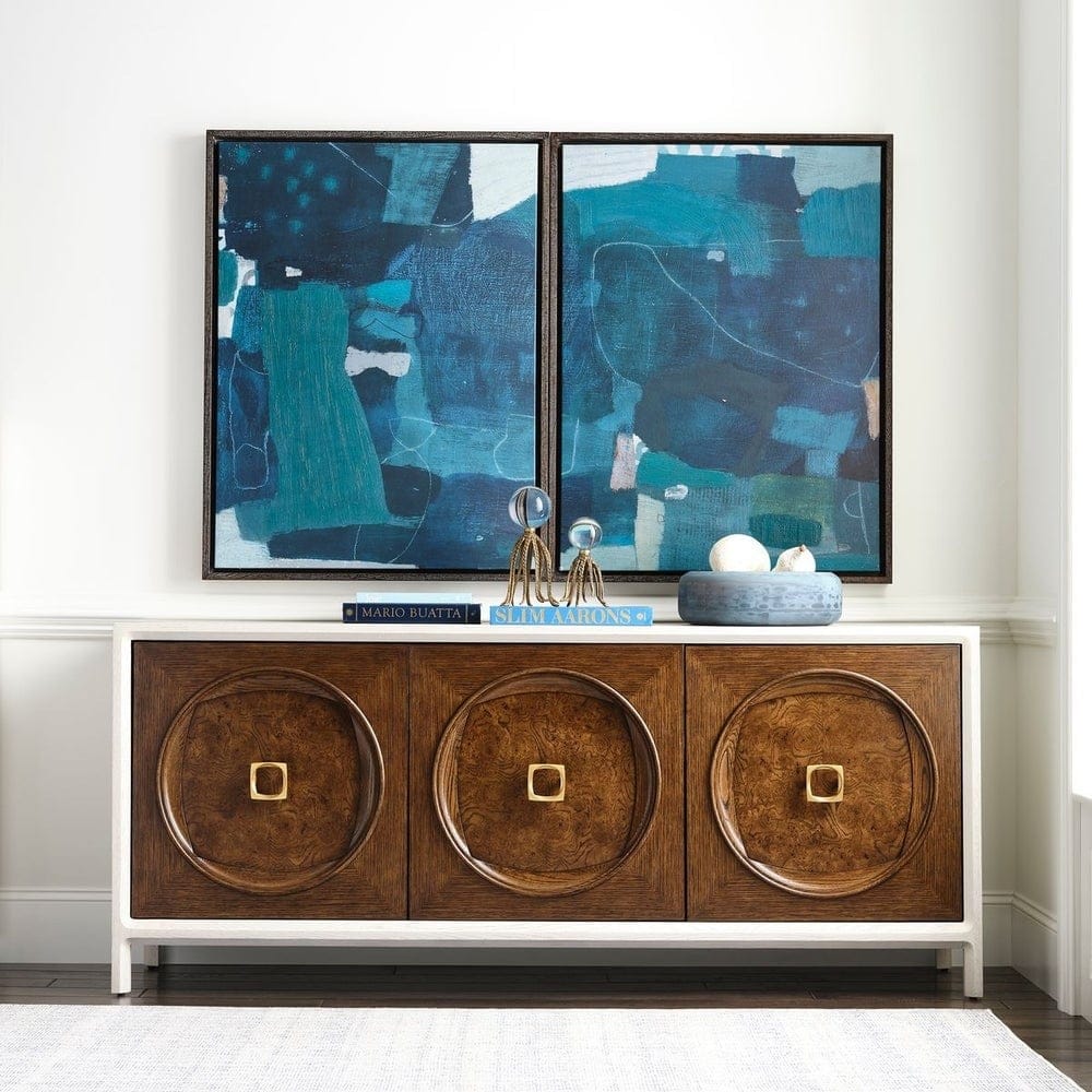 Uttermost Accessories Wait Until Dusk Framed Canvas Diptych Small Set of 2 House of Isabella UK
