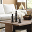 Uttermost Accessories Washed Stones Candleholders, Set of 3 House of Isabella UK