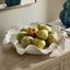 Uttermost Accessories Wave Crest White Outdoor Bowl House of Isabella UK