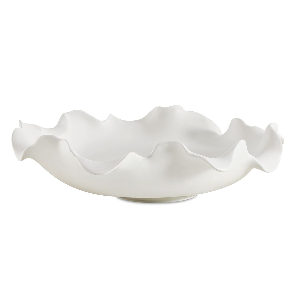 Uttermost Accessories Wave Crest White Outdoor Bowl House of Isabella UK