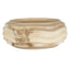 Uttermost Accessories Waveform Bleached Wood Bowl House of Isabella UK