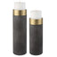 Uttermost Accessories Wessex Gray Candleholders, Set of 2 House of Isabella UK