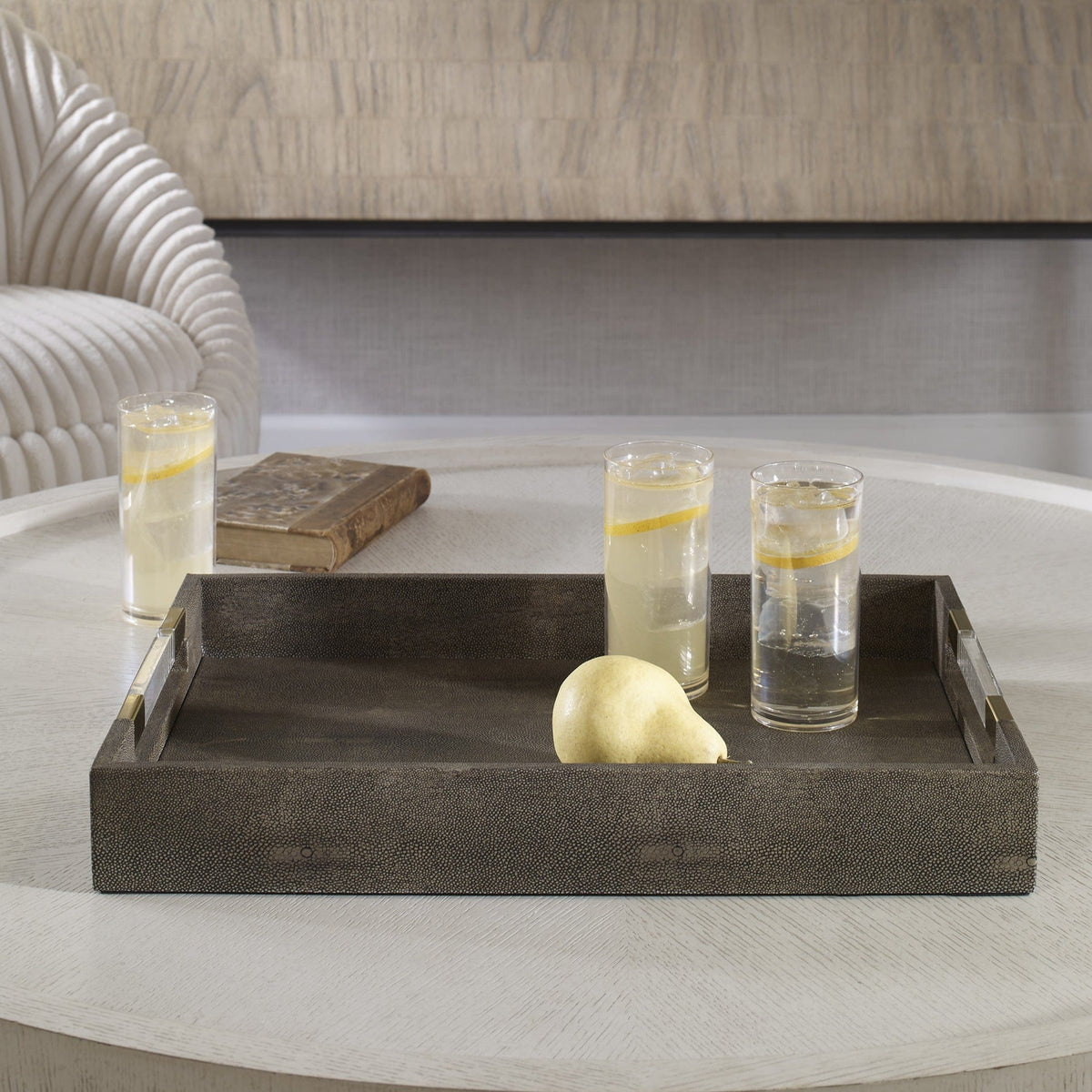 Uttermost Accessories Wessex Gray Tray House of Isabella UK