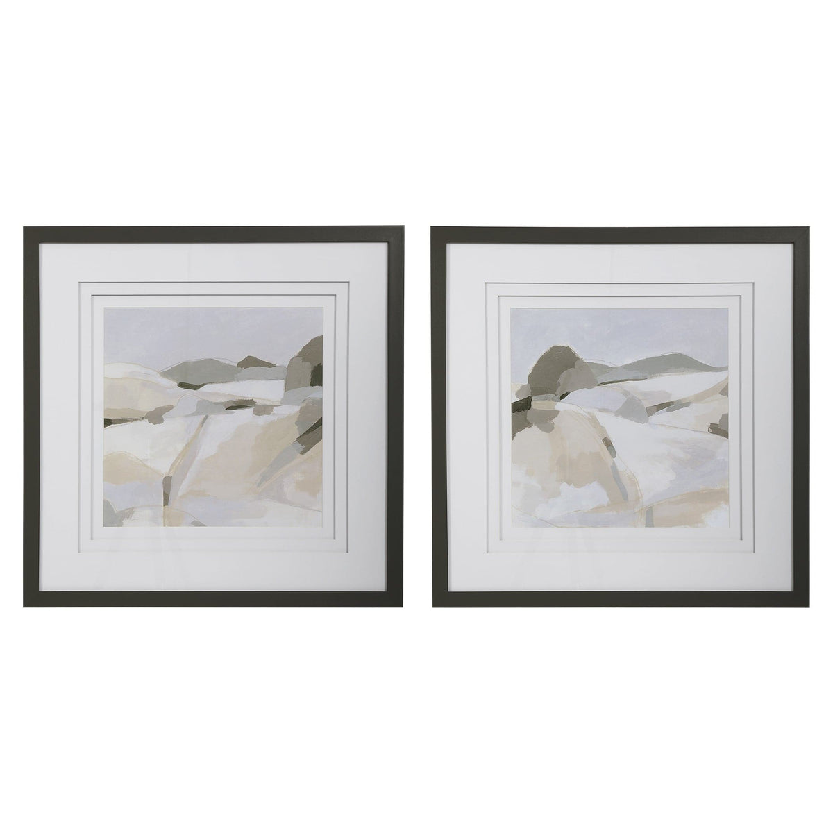 Uttermost Accessories Western Landscape Modern Prints, S/2 House of Isabella UK