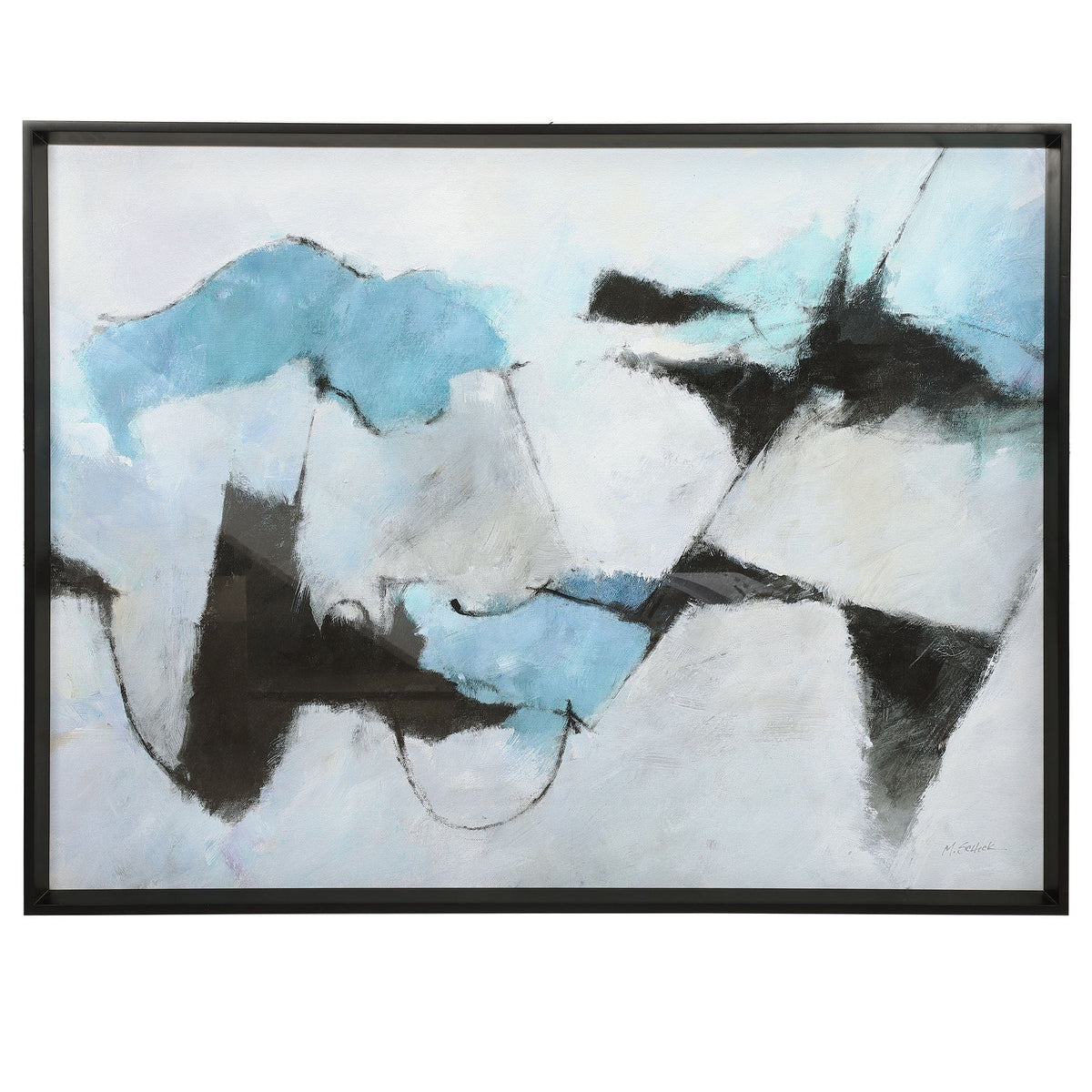 Uttermost Accessories Winter Crop Abstract Print House of Isabella UK