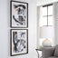 Uttermost Accessories Winterland Abstract Prints, Set/2 House of Isabella UK