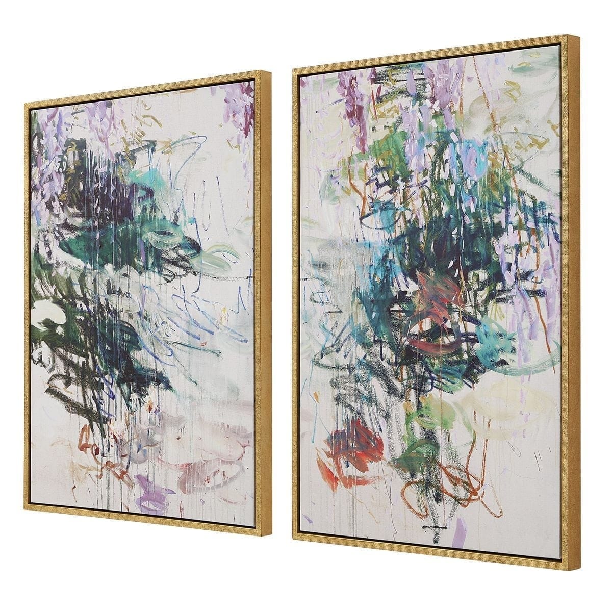 Uttermost Accessories Wisteria Pond Framed Canvases - Set of 2 House of Isabella UK